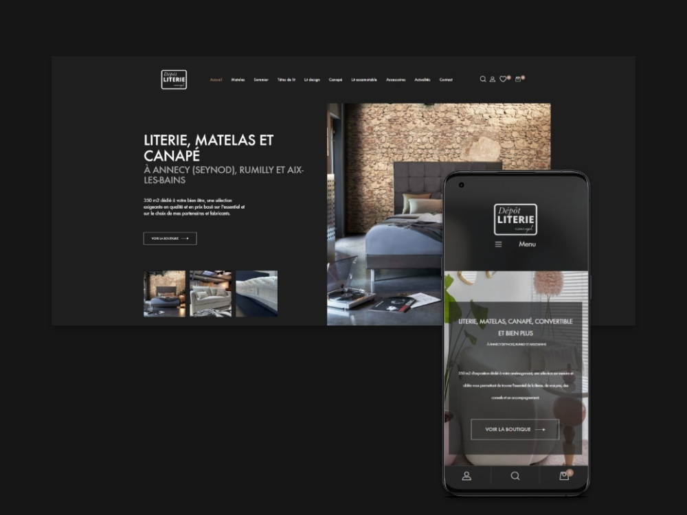 depot literie concept